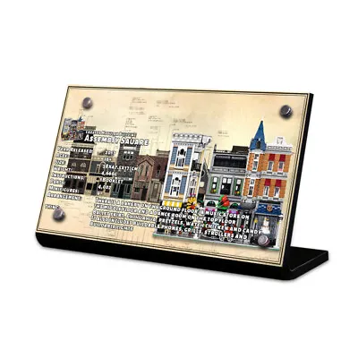 Display Plaque For LEGO 10255 Assembly Square MP083 • $16.64