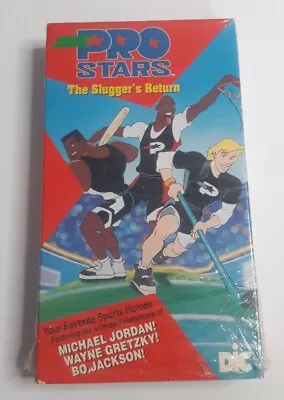 Pro Stars The Slugger's Return VHS Tape Michael Jordan Bo Jackson Wayne Gretzky • $6.99