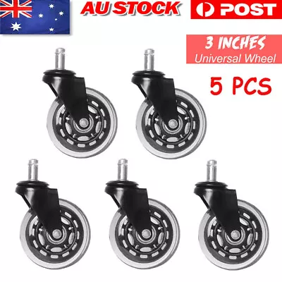 $25.69 • Buy 5Pcs Office Chair Caster Wheels Castor Wheel Rotatable Swivel Furniture Rolling