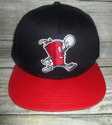 Mens Ecko Unltd Jump Cup Black Red Snapback Hat Adjustable Cap One Size • $17.95