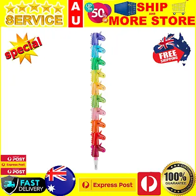$2.29 • Buy UNICORN PARTY SUPPLIES MINI PENCILS RAINBOW BIRTHDAY FAVOURS KIDS Pack Of 10