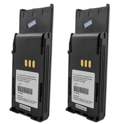 2 X 1.8AH HNN9049A HNN9050A HNN9051A Battery For MOTOROLA Radius P1225 LS Radio • $33.99