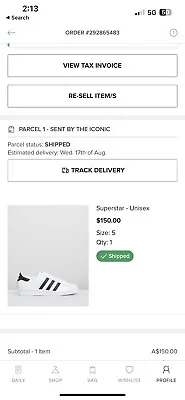 $70 • Buy Size 7 - Adidas Superstar