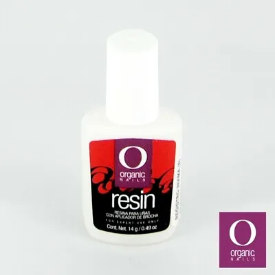 Organic Nails Resina En Brocha 1/2 Oz. *Nueva Presentación • $9.85