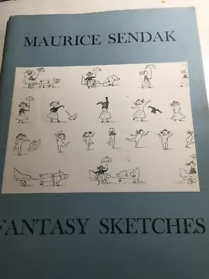 Fantasy Sketches By Maurice Sendak 1973 First Edition 2nd Printing Artbook • $30