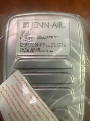 $28.80 • Buy Jenn-Air & Nexgrill Smoker Grills Rotisserie Motor CS-6018 New Without Box