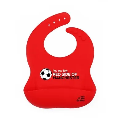 Manchester United Football Shirt Baby Bib • £8.99