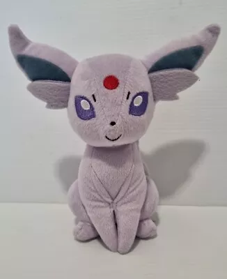 Pokemon Espeon Sitting Eevee Evolution Tomy Plush Toy • $22.95