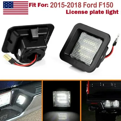 $16.99 • Buy Fits: F-150 18 LED License Plate Rear Bumper Tag Lights 15-21 Ford F150 Pickup