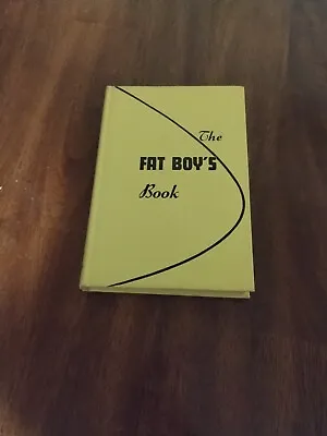 The Fat Boy's Book - Elmer Wheeler - 1951 - VINTAGE GOOD CONDITION FREE SHIPPING • $19.99