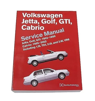 $107.95 • Buy For VW JETTA GOLF GTI Bentley Repair Manual 989 54004 243 Service Manual