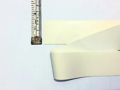 Latex Rubber Stripping 0.65mm Thick 38mm/ 1.5 Inch Wide White • £1.75