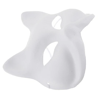 £9.49 • Buy  6Pcs DIY Unpainted Animal Mask White Masquerade Masks Paintable Paper Mask For