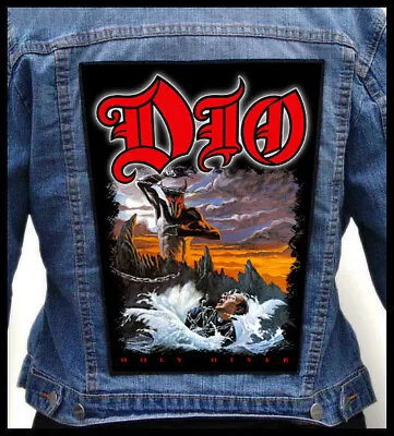 $26 • Buy DIO - Holy Diver == Backpatch Back Patch / Saxon Accept