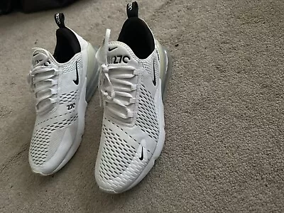 Size 11.5 - Nike Air Max 270 Low White • $85