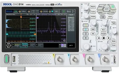 RIGOL DHO814 4-Ch Digital Oscilloscope Tabletop Touchscreen 100 MHz 1.25 GSa/s • $597.36