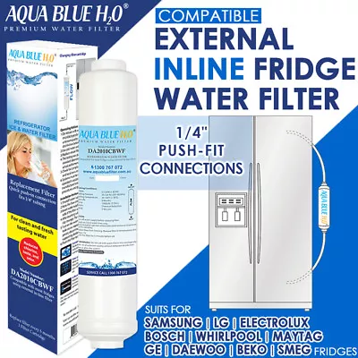 Kleenmaid Wf020 Wf025 External Inline Fridge Water Filter  • $29