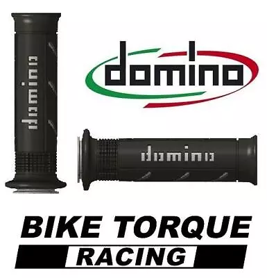 Cagiva 500 Canyon Black & Grey Domino XM2 Super SoftHandle Bar Grips • £23.95