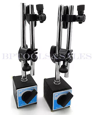 (2) Magnetic Base Fine Adjustment Holder For Dial Test Indicator 132lbs Force  • $34.99