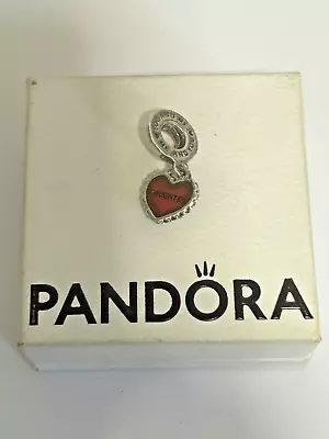 Genuine Pandora Dangling Daughter Heart Charm • £12