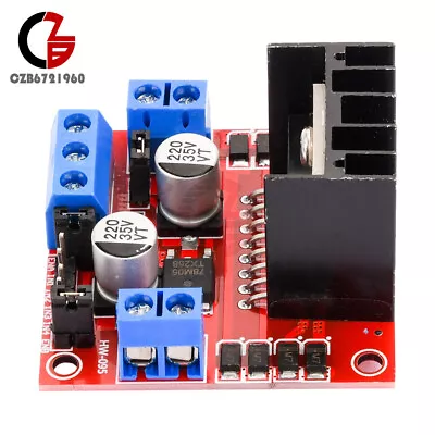 L298N DC Stepper Motor Driver Module Dual H Bridge Control Board For Arduino 25W • $1.95