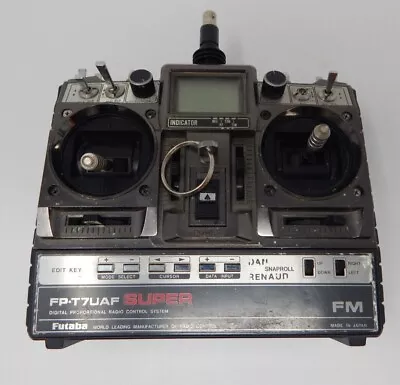 Futaba FP-T7UAF SUPER FM 7 Channel Mode-2 RC Transmitter • $99.95