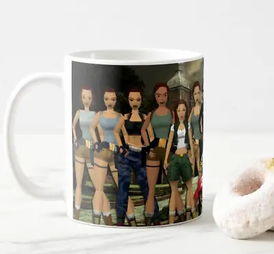 20 Years Of An Icon Every Lara Croft Tomb Raider Mug Gift Size 11oz • £9.99