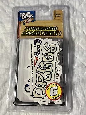 Tech Deck Skateboard Stickers Longboard Asst. Action Series 6 High Grade  • $10.99