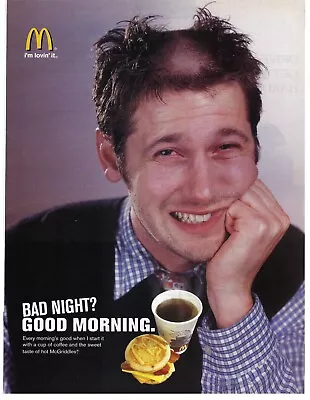 2005 McDonald’s Bad Night? Good Morning. Food Vintage Magazine Print Ad/Poster • $12.90