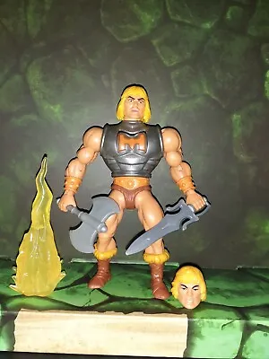 Masters Of The Universe Origins Battle Armor He-Man Complete • $12