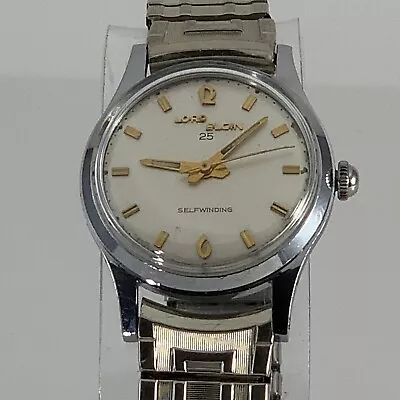 Vintage Lord Elgin Self Winding Watch From 1960s W/ Swiss 25J Grade 884 • $94