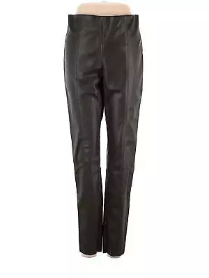 H&M Women Black Faux Leather Pants 8 • $26.74