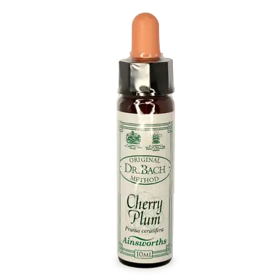 Ainsworths Bach Flower Essence - Cherry Plum 10mL - Dr Bach Remedy • $23.71