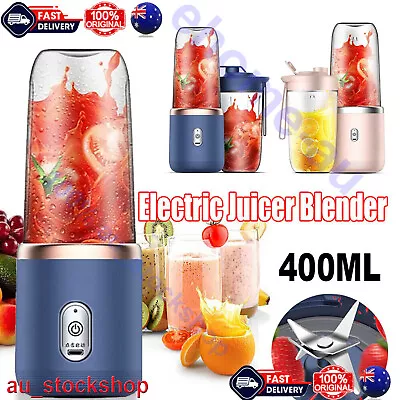 Smoothie Maker Portable Blender Bottle Juice Shaker Electric Fruit Juicer USB • $19.99