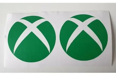 Xbox Console Vinyl Decal Stickers X2 Xbox Circle Symbols Wall Laptop Gamer • £2