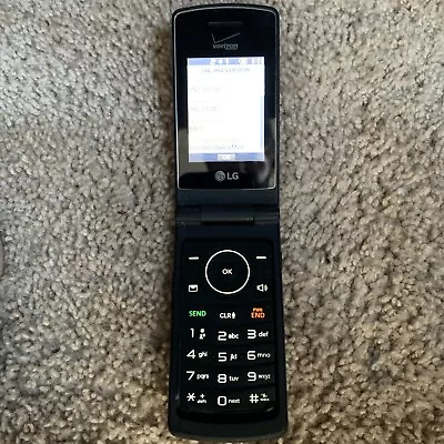 Verizon LG Terra VN210 Flip Phone Basic - Black • $25