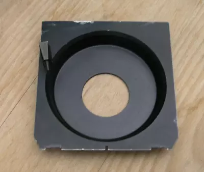 £59.95 • Buy Pattern Metal Wista Linhof Fit 13.5mm Recessed Lens Board  Copal 0 35mm Low Hole