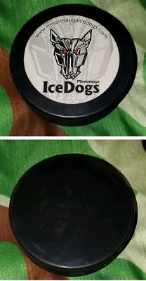 MISSISSAUGA ICEDOGS Shadow Logo INGLASCO PUCK MADE IN SLOVAKIA 🇸🇰 Sticker Logo • $25