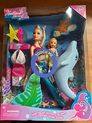 Yellow River Mermaid Princess Doll Playset Color Changing Mermaid Tail 12  Doll • £15