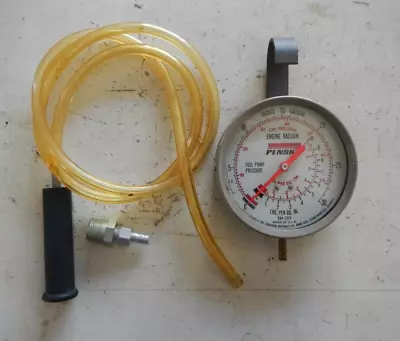 $21.99 • Buy Engine Vacuum Gauge Fuel Pump Pressure Tester Sears Vintage Car Truck Tractor