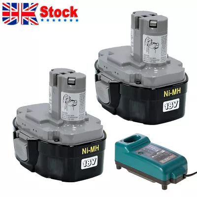 2）4.8AH 18V Ni-MH Battery For Makita PA18 1822 1833 1834 1835 6390D 8443D 8390D • £12.74