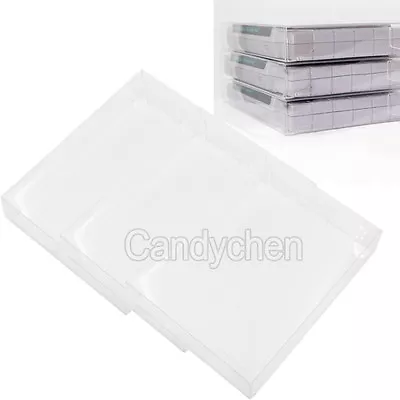 3Pcs Clear Plastic Sleeves Box Protectors For Nintendo SNES N64 NES Game Cases • $5.99