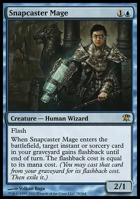 Magic The Gathering MTG Snapcaster Mage (78) Innistrad   LP • $15.95