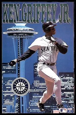 1997 Starline Mini Sample Poster Ken Griffey Jr. Seattle Mariners Rare Promo • $10