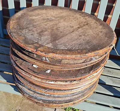 1 X XL Hogshead Oak Whiskey Barrel Lid • £15