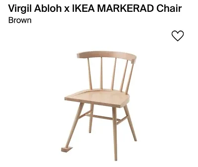 Sealed Collectors Piece Virgil Abloh & IKEA MARKERAD Chairs New In Box • $320