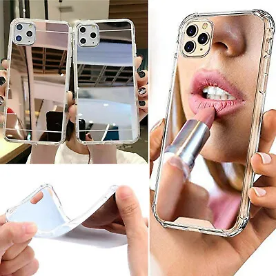 Luxury Mirror Phone Case TPU Bumper Hard PC Back Shockproof Lot Cover Ultra-Thin • $8.79