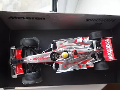 Lewis Hamilton 1/18 F1  Minichamps McLaren MP4/23 World Champion 2008 1ST CHAMP. • £195