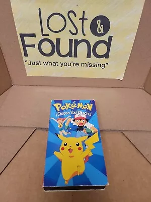 Pokemon Vol. 1: I Choose You! Pikachu! VHS 1998 USED  • $6