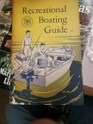 Vintage 1960 Recreational Boating Guide  U.S. Coast Guard Book #U2 • $5.50